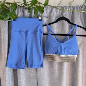 Aerie Women's Matching Biker Set